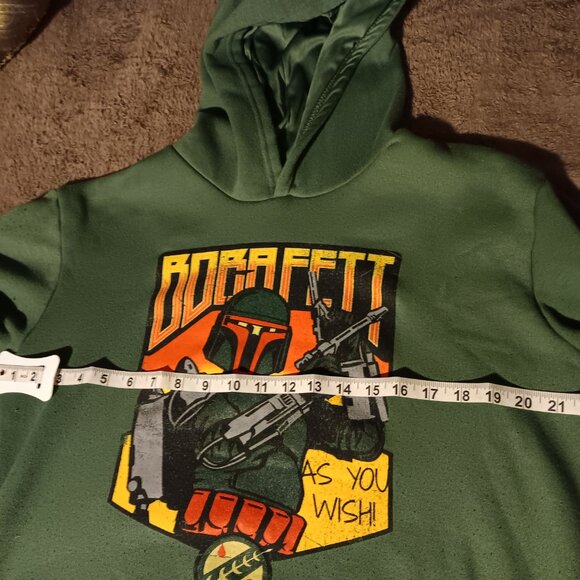 STAR WARS Boba Fett Fleece Pullover Hoodie - Picture 6 of 8